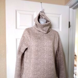 J Crew Fleece Turtle/Cowel Neck